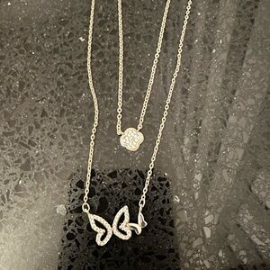 Silver s925 necklace set